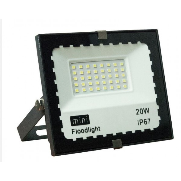 Mini Προβολέας LED 20W Αδιάβροχος IP67