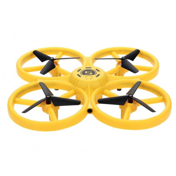 Ελικόπτερο Quadcopter Drone με Χειρισμό Χεριού και Φωτάκια LED XX-18