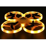 Ελικόπτερο Quadcopter Drone με Χειρισμό Χεριού και Φωτάκια LED XX-18