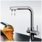 Eurorama Filter Tap 13534F Μπαταρία Κουζίνας για σύνδεση με φίλτρο πόσιμου νερού αντίστροφης όσμωσης