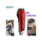 Kemei KM-2609 Επαγγελματική Eπαναφορτιζόμενη Kουρευτική Mηχανή 9W