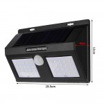 Ηλιακό Φωτιστικό LED Εξωτερικού χώρου με αισθητήρα κίνησης 1626Β