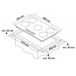 Thermogatz TGS 9490 GL Εστία Αερίου