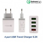 MAX 4X USB WALL ADAPTER KEKE-QC-04