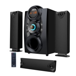 Akai SS028A-3208C Ηχοσύστημα 3.1 με Bluetooth, USB, SD και ραδιόφωνο – 75 W