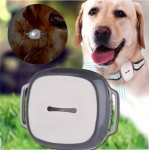 Αδιάβροχο κολάρο gps tracker σκύλου / γάτας / κατοικίδιων ζώων GPSONE OEM GT011 Άσπρο/ Γκρι