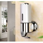 Επιτοίχια Σαπουνοθήκη τοίχου μονή Soap Dispenser Γκρι-Inox 500ml SD-500
