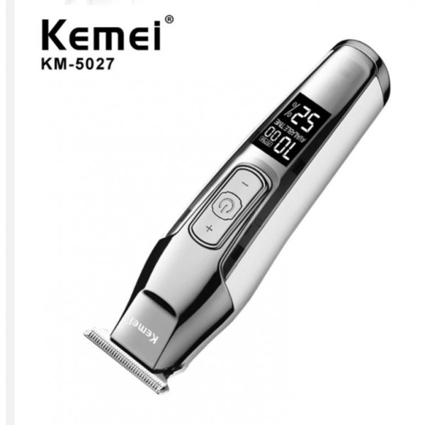 KEMEI KM-5027 Επανανφορτιζόμενη Κουρευτική Μηχανή