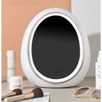 Καθρέπτης με φωτισμό Led και Ενσωματωμένο Ντουλάπι και Συρτάρι Αποθήκευσης Oval Cosmetic Box