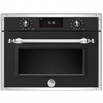 Bertazzoni F45 7 HER MW T NE Εντοιχιζόμενος Φούρνος Μικροκυμάτων