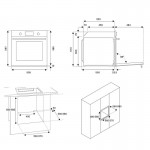 Bertazzoni F60 11 MOD V P T N Εντοιχιζόμενος Φούρνος Ατμού