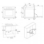 Bertazzoni F60 11 MOD V P T X Εντοιχιζόμενος Φούρνος Ατμού