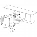 Bertazzoni DW60 E PR Εντοιχιζόμενο Πλυντήριο Πιάτων