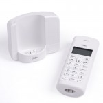 Osio OSD-8910W Λευκό (Ελληνικό Μενού) Ασύρματο τηλέφωνο με ανοιχτή ακρόαση και 50 μνήμες τηλεφωνικού