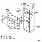 Bosch HBA534EB0 Εντοιχιζόμενος Φούρνος