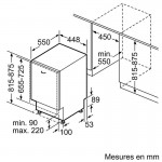 Bosch SPV2IKX10E Εντοιχισμένο Πλυντήριο Πιάτων