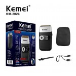 Kemei KM-2026 Επαναφορτιζόμενη Ξυριστική Μηχανή