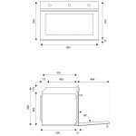 Bertazzoni F90 9 PRO E K X Εντοιχιζόμενος Φούρνος