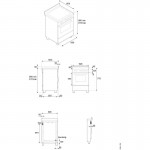 Bertazzoni MAS60 4 GEV S X E Κουζίνα Αερίου