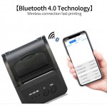 Andowl Q-P01 Mini Φορητός Επαναφορτιζόμενος Θερμικός Εκτυπωτής με Bluetooth 58mm