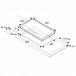 Bertazzoni P90 5C MOD G NE Εστία Αερίου