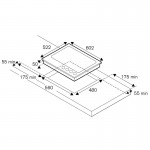 Bertazzoni PM60 4 0 X Εστία Αερίου