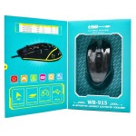 Gaming ενσύρματο ποντίκι Weibo WB-915 black