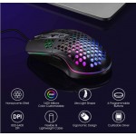 Andowl QM1 Ενσύρματο Ποντίκι Macro Definition Programmable Gaming Mouse RGB