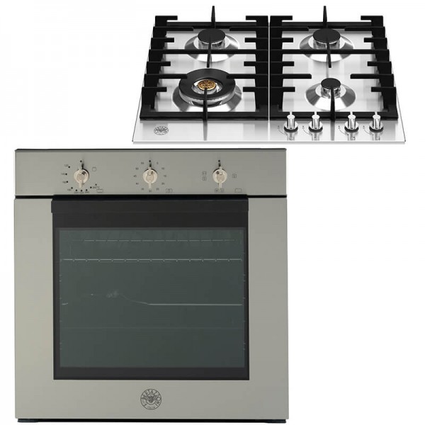 Bertazzoni Σετ F60 5 MOD G K XS Φούρνος + P60 4L MOD X Εστία