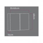 Sanitec Cupboard Mirror 65 Καθρέπτης Με Ντουλάπι