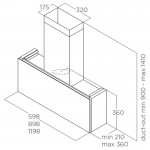 Elica Rules BL/F/60 Απορροφητήρας Τζάκι