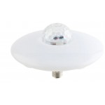 UFO light Πολύχρωμη Λάμπα με Disco Εφέ E-27 30W και Bluetooth Ηχείο CP-008