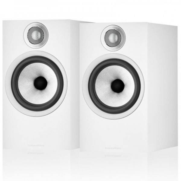 Bowers & Wilkins 606 S2 Anniversary Edition Ηχεία Βιβλιοθήκης White (Ζεύγος)