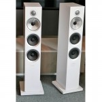 Bowers & Wilkins 704 S2 Ηχεία Δαπέδου Satin White (Ζεύγος)