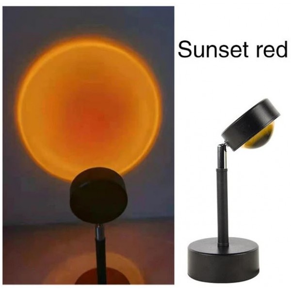 Sunset Lamp Φωτιστικό Red Sunset Κόκκινο Ηλιοβασίλεμα