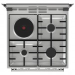 Gorenje K6241XD Μικτή Κουζίνα Inox