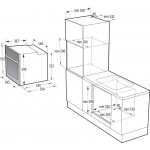 Gorenje BOS6737E13X Εντοιχιζόμενος Φούρνος με Λειτουργία Ατμού