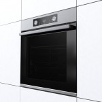 Gorenje BPS6737E14X Εντοιχιζόμενος Πυρολυτικός Φούρνος με Λειτουργία Ατμού