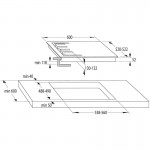 Gorenje GCE691BSC Μικτή Εστία