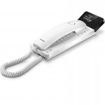 Philips M110W/GRS Λευκό Ενσύρματο τηλέφωνο γόνδολα με οθόνη και ανοιχτή ακρόαση συμβατό με ακουστικά