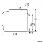 Bosch HBA534BW0 Εντοιχιζόμενος Φούρνος