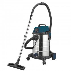 Bormann Pro BVC3410 Σκούπα Υγρών/Στερεών 1400W, 30Lt με Πρίζα 036272