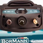 Bormann BAT5100 Αεροσυμπιεστής Oil-Less 6L (035541)