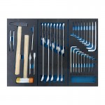 Bormann Pro BWR7600SET Εργαλειοφορέας 6 Συρτάρια, Πλαϊνό Ντουλάπι και 120 Εργαλεία (035794)