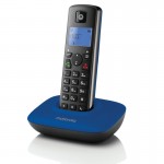Motorola T401+ Blue (Ελληνικό Μενού) Ασύρματο τηλέφωνο με φραγή αριθμών, ανοιχτή ακρόαση και Do Not
