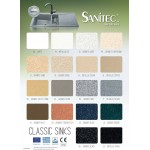 Sanitec Harmony 302 (96x51 cm) - Metallic Ice