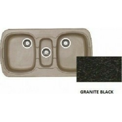 SANITEC Natura 303 (97x51cm) -  Granite Black