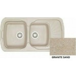 Sanitec Natura 304 (96x51cm) - Granite Sand
