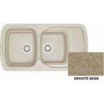 Sanitec Natura 304 (96x51cm) - Granite Beige