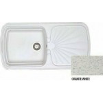 SANITEC Natura 306 (96x51cm) - Granite White